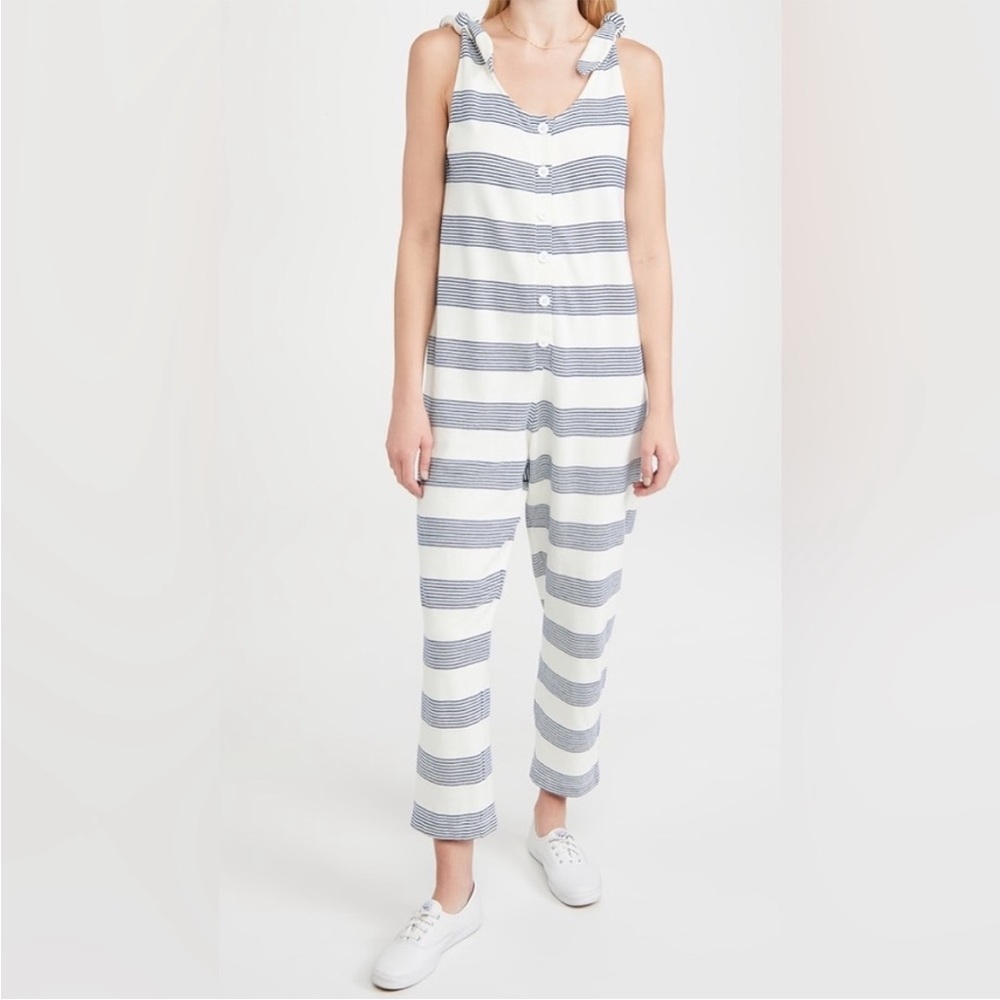 Hatch The Yuri Tie Shoulder Straps Jumpsuit